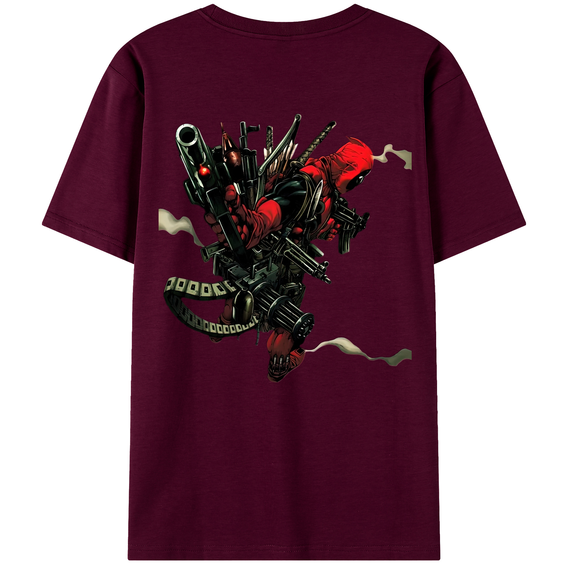 （画像用） Deadpool デッドプール レディース半袖Tシャツ(バックプリント)